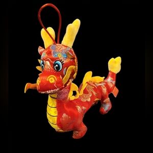 Colorful Dragon Plush Toy